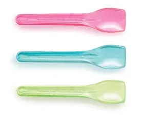 Glacé Löffel farbig assortiert